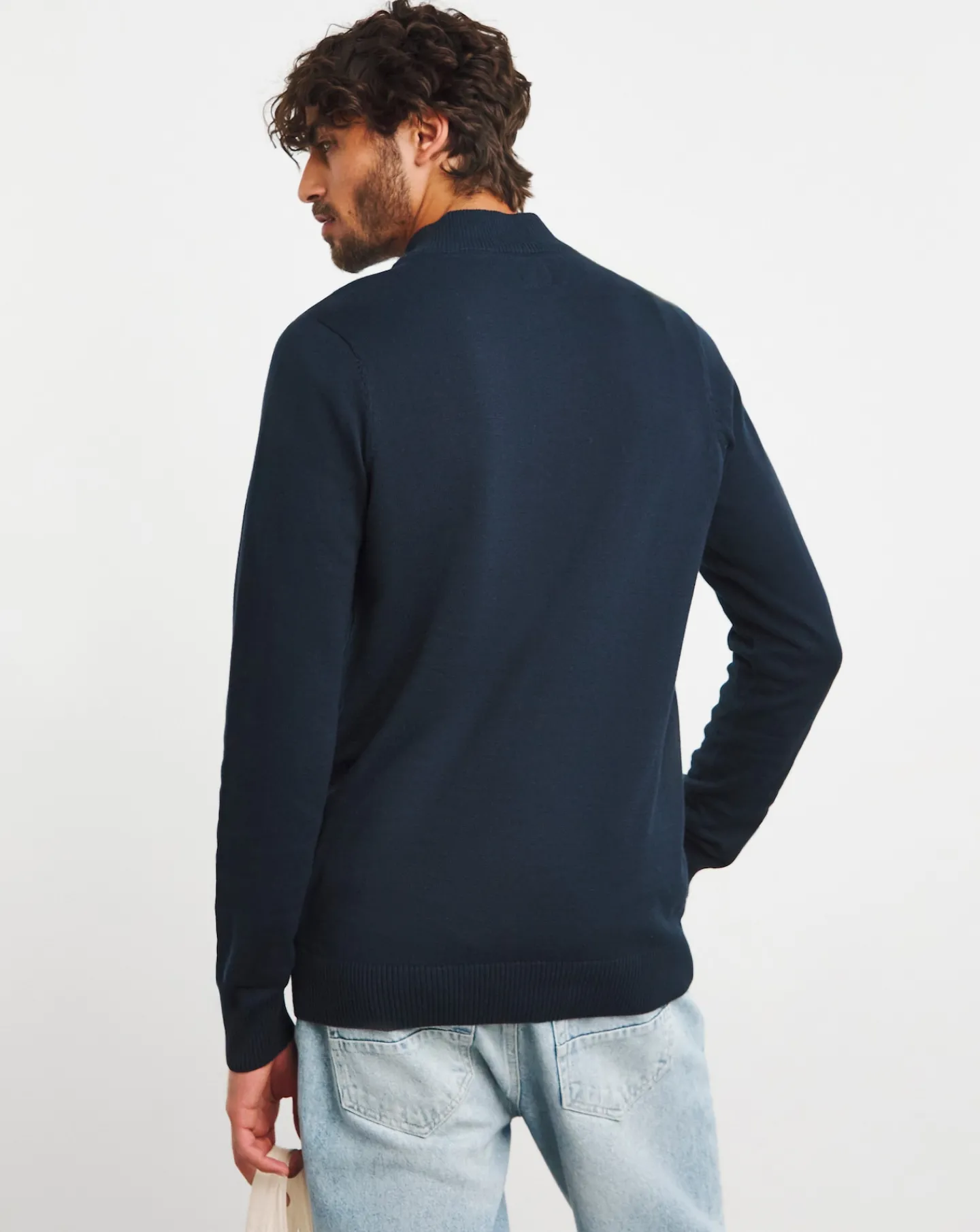 Voi Storm 1/2 Zip Knitted Jumper