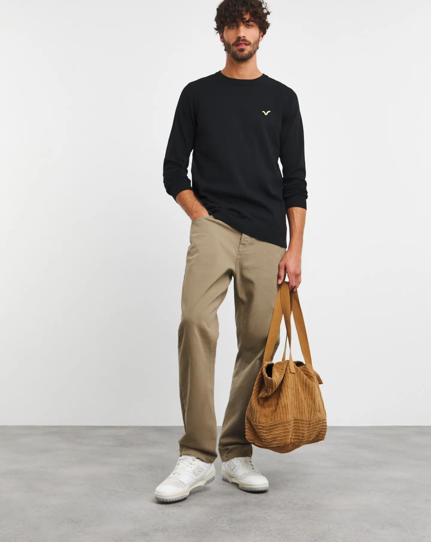Voi Storm Crew Neck Knitted Jumper