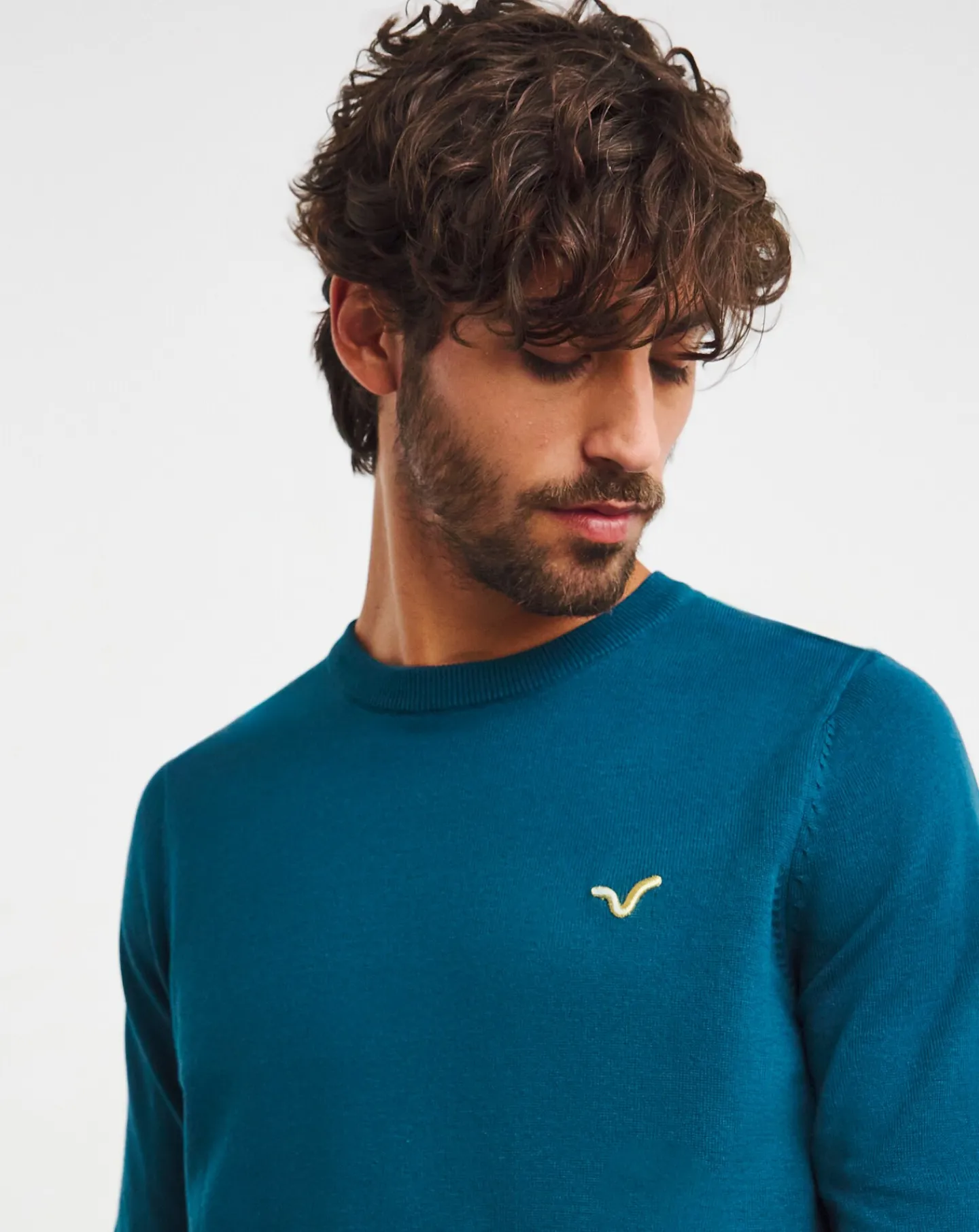 Voi Storm Crew Neck Knitted Jumper