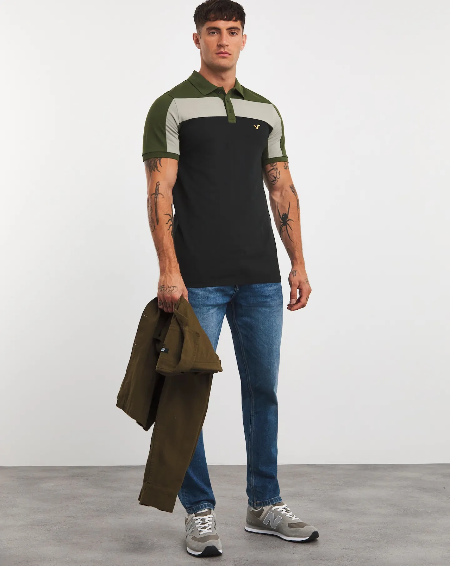 Voi Storm Stripe Polo Long Length