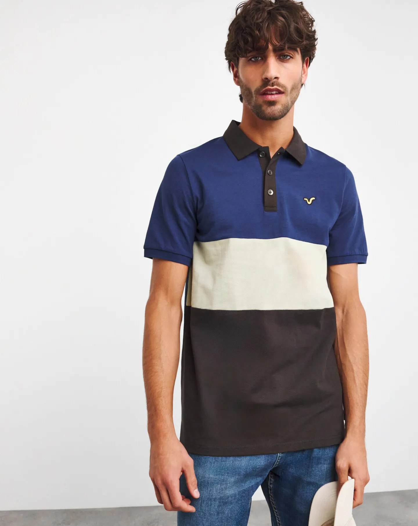Voi Striped Polo Long Length