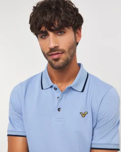 Voi Tipped Collar Long Length Polo