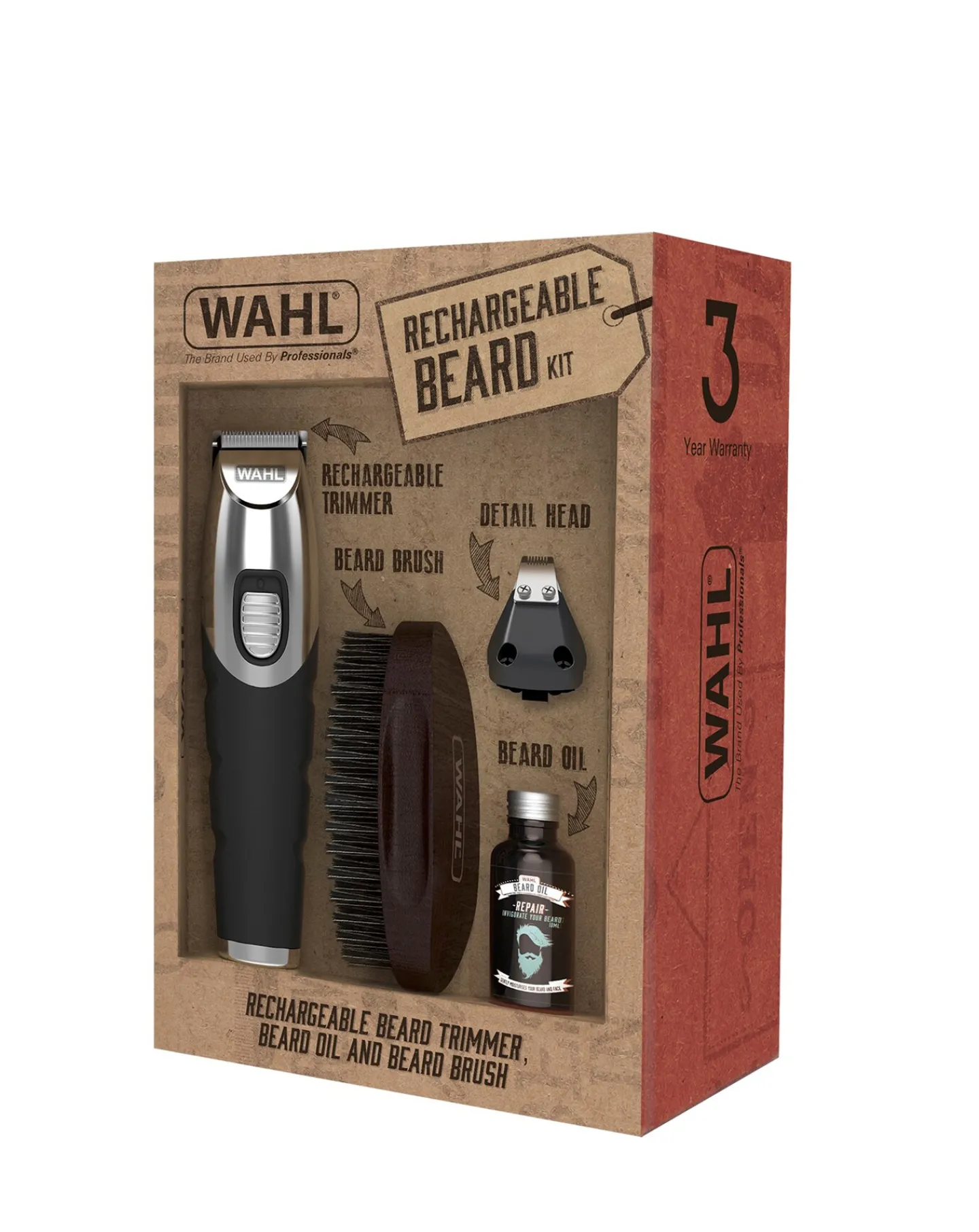 Wahl Rechargeable Beard Kit