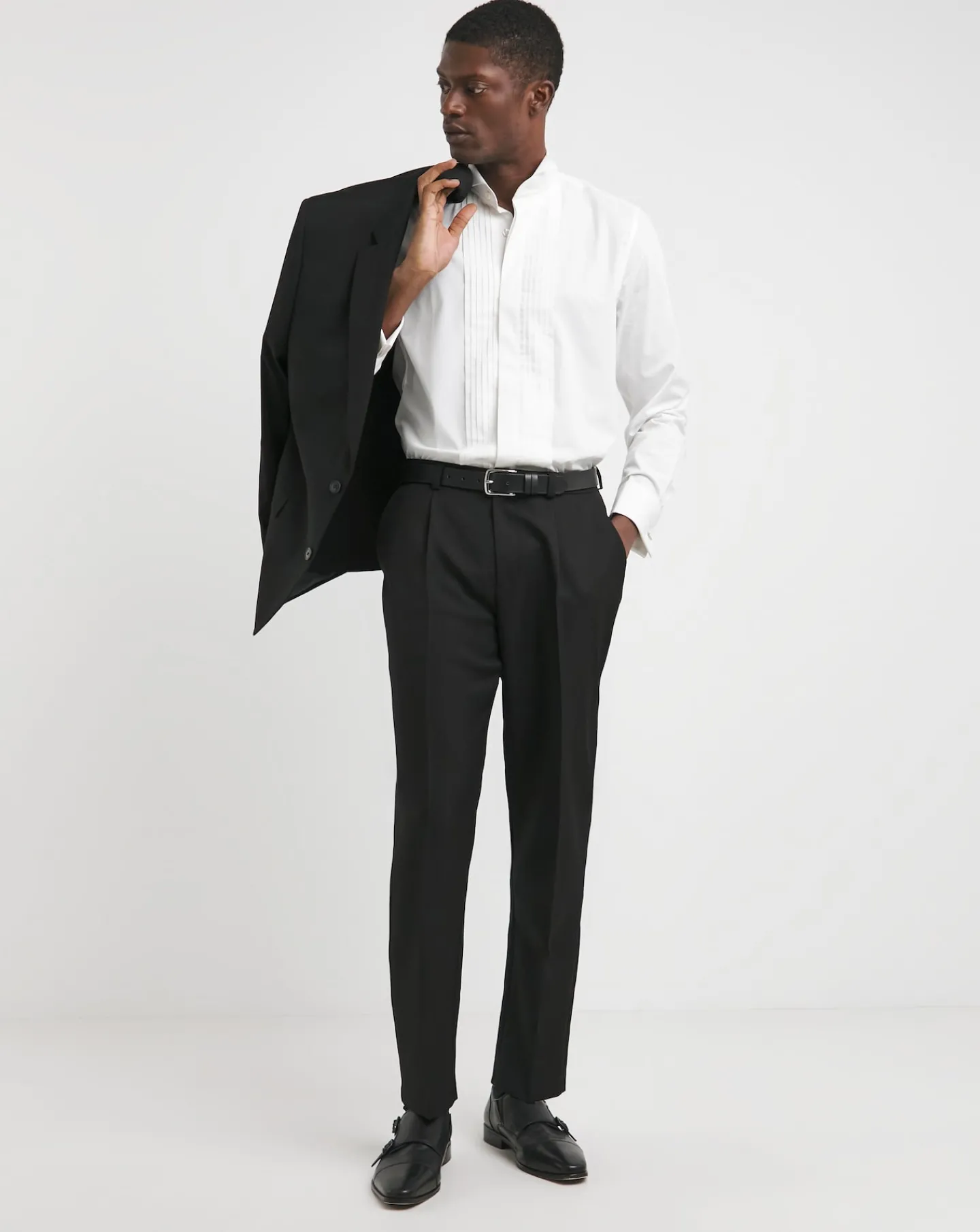 Jacamo Poplin Wing Collar Dinner Shirt