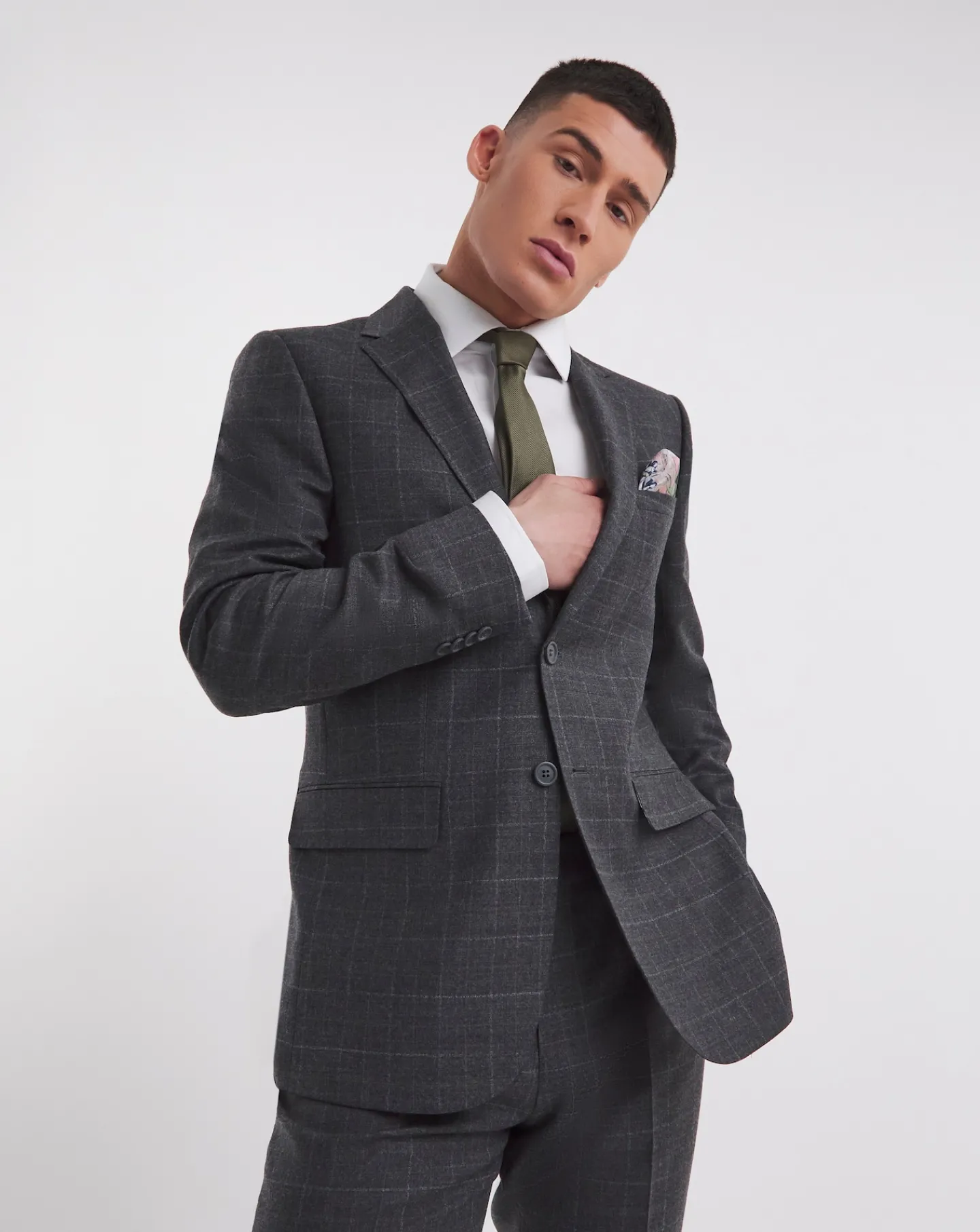 William Hunt Flannel Suit Jacket
