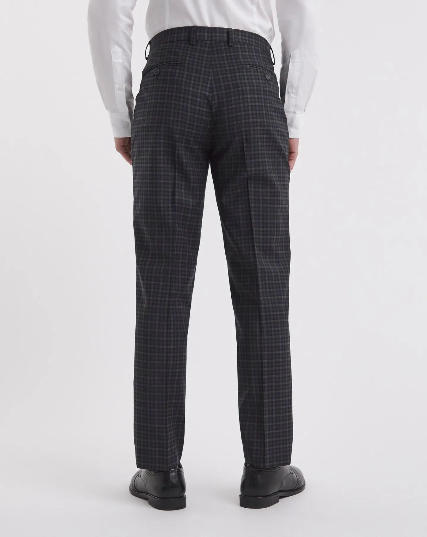 William Hunt Gingham Suit Trouser