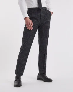 William Hunt Gingham Suit Trouser