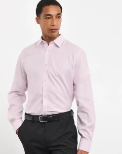 William Hunt Pin Point Jaquard Shirt