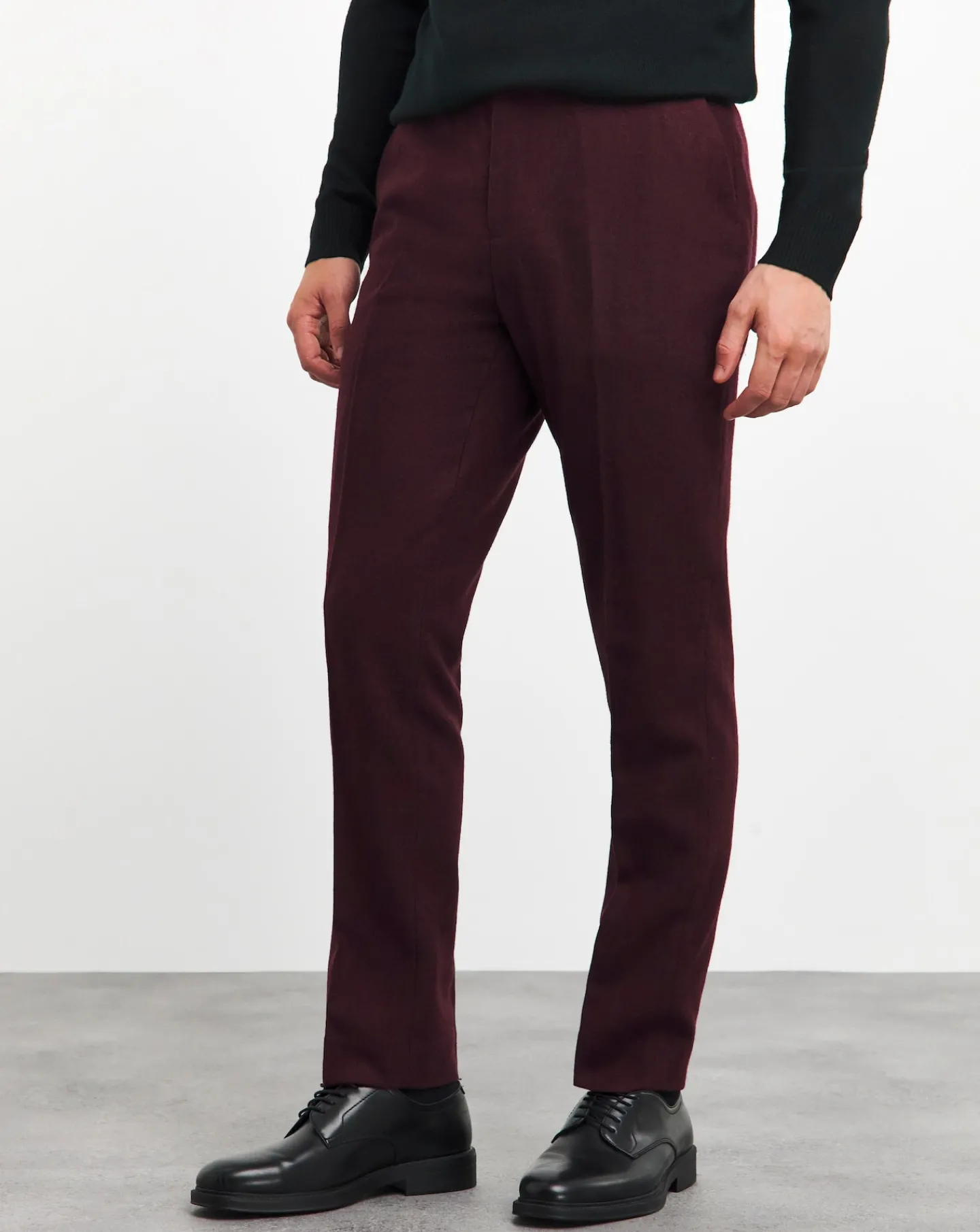 Jacamo Wool Blend Regular Fit Suit Trouser