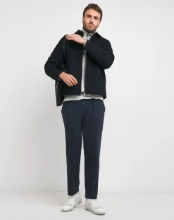 Jacamo Wool Collar Zip Up Jacket