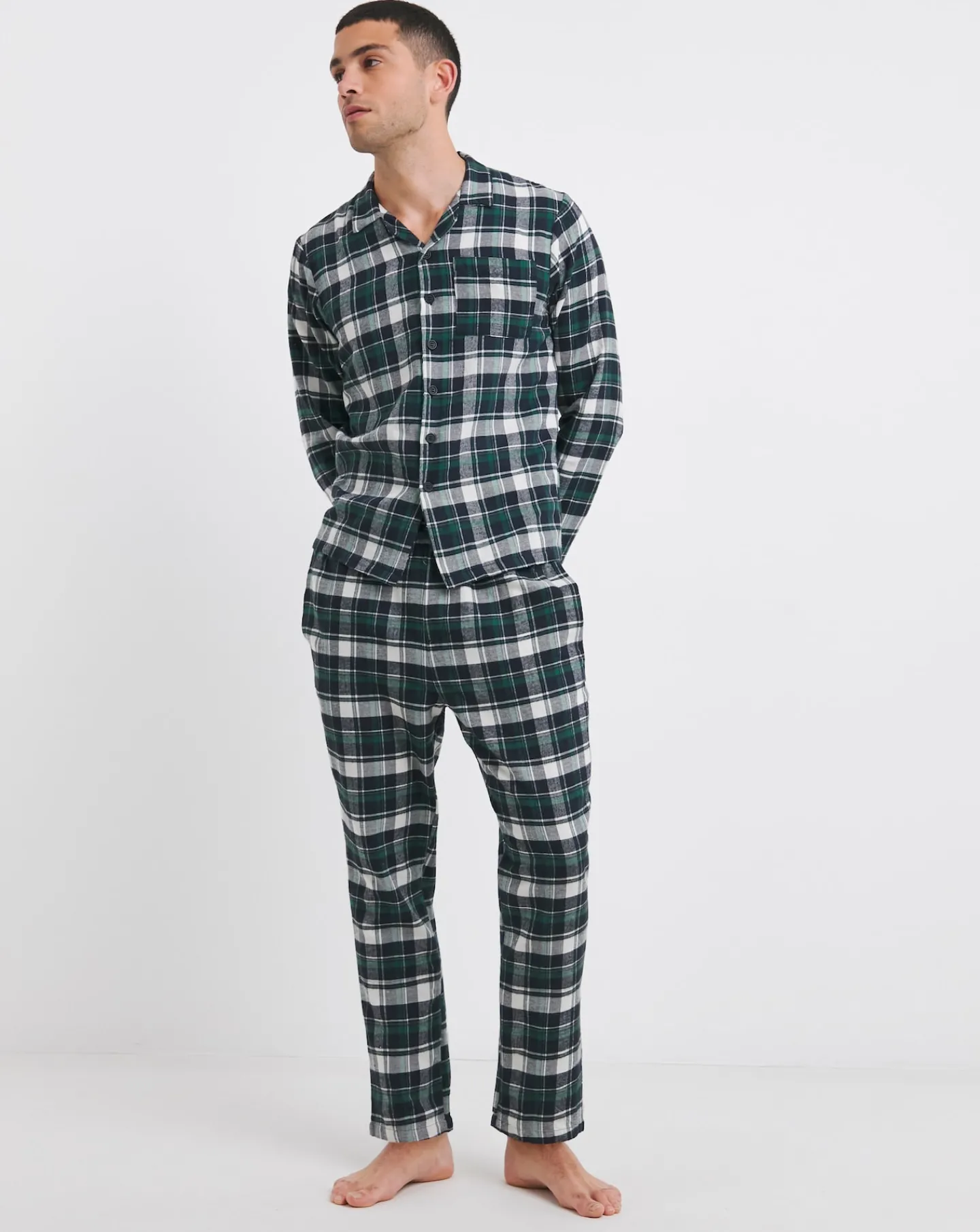 Jacamo Woven Check PJ Set