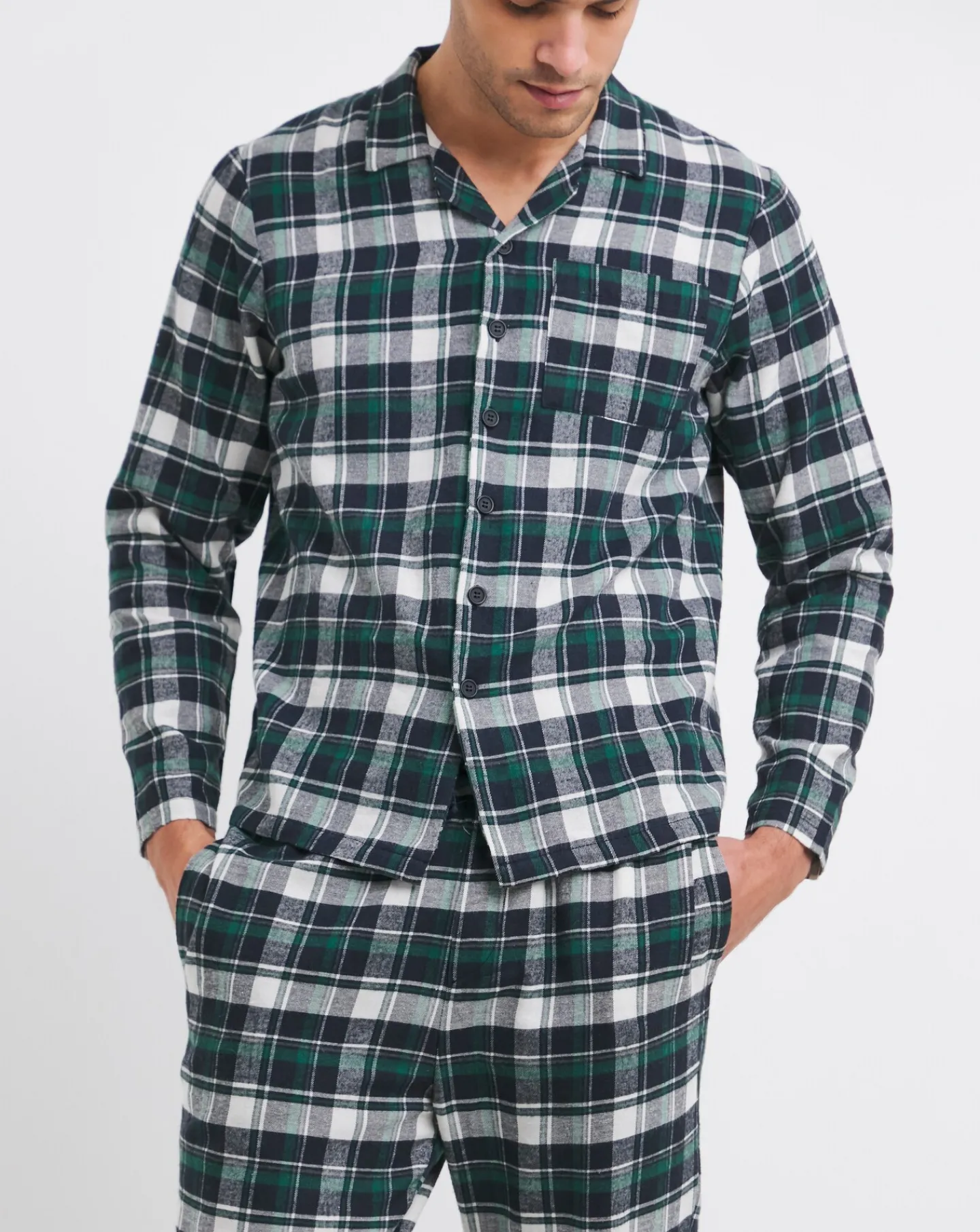 Jacamo Woven Check PJ Set