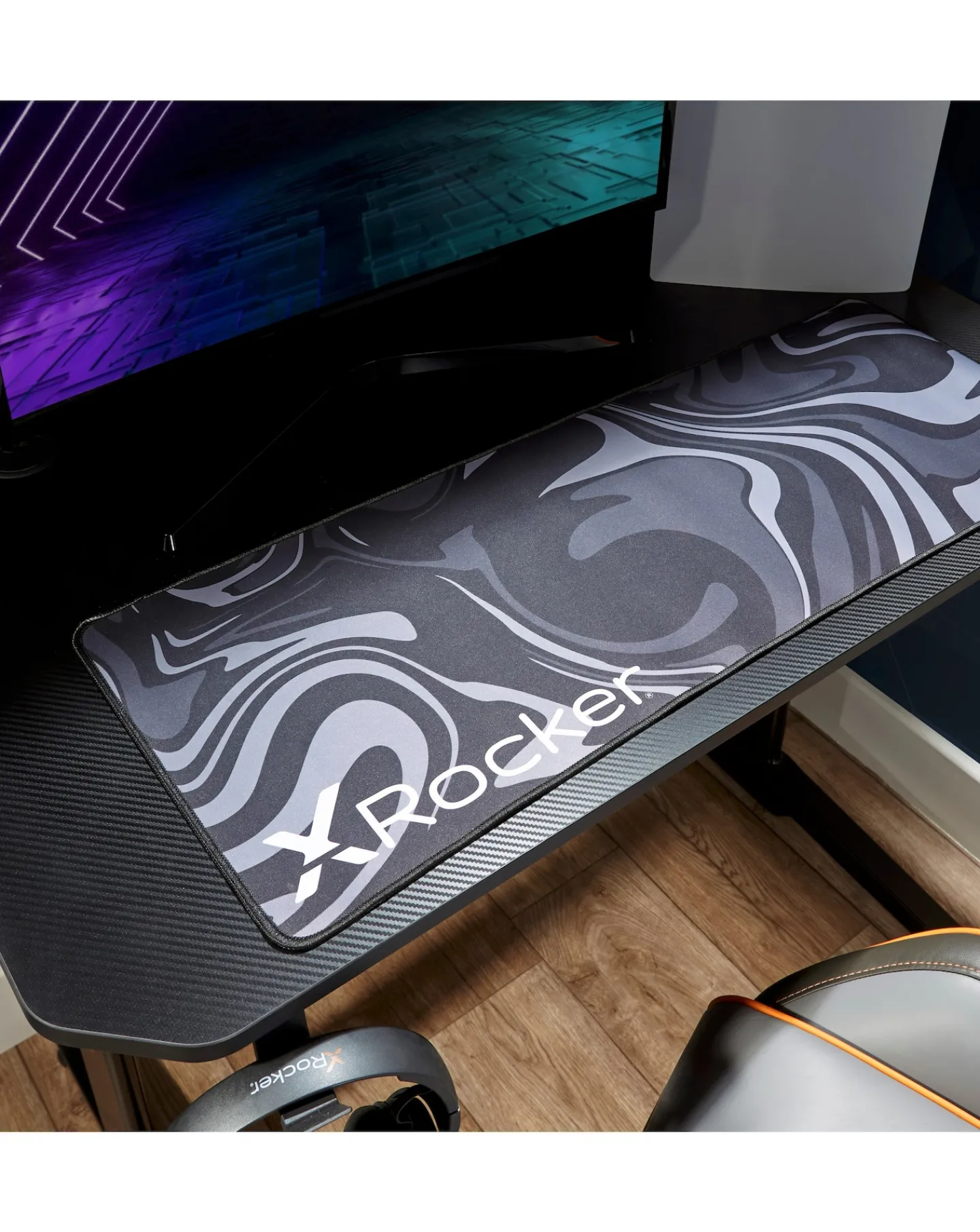 X Rocker Panther Esports Gaming Desk