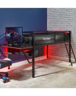 X Rocker Sanctum Mid Sleeper and Desk Gaming Combo