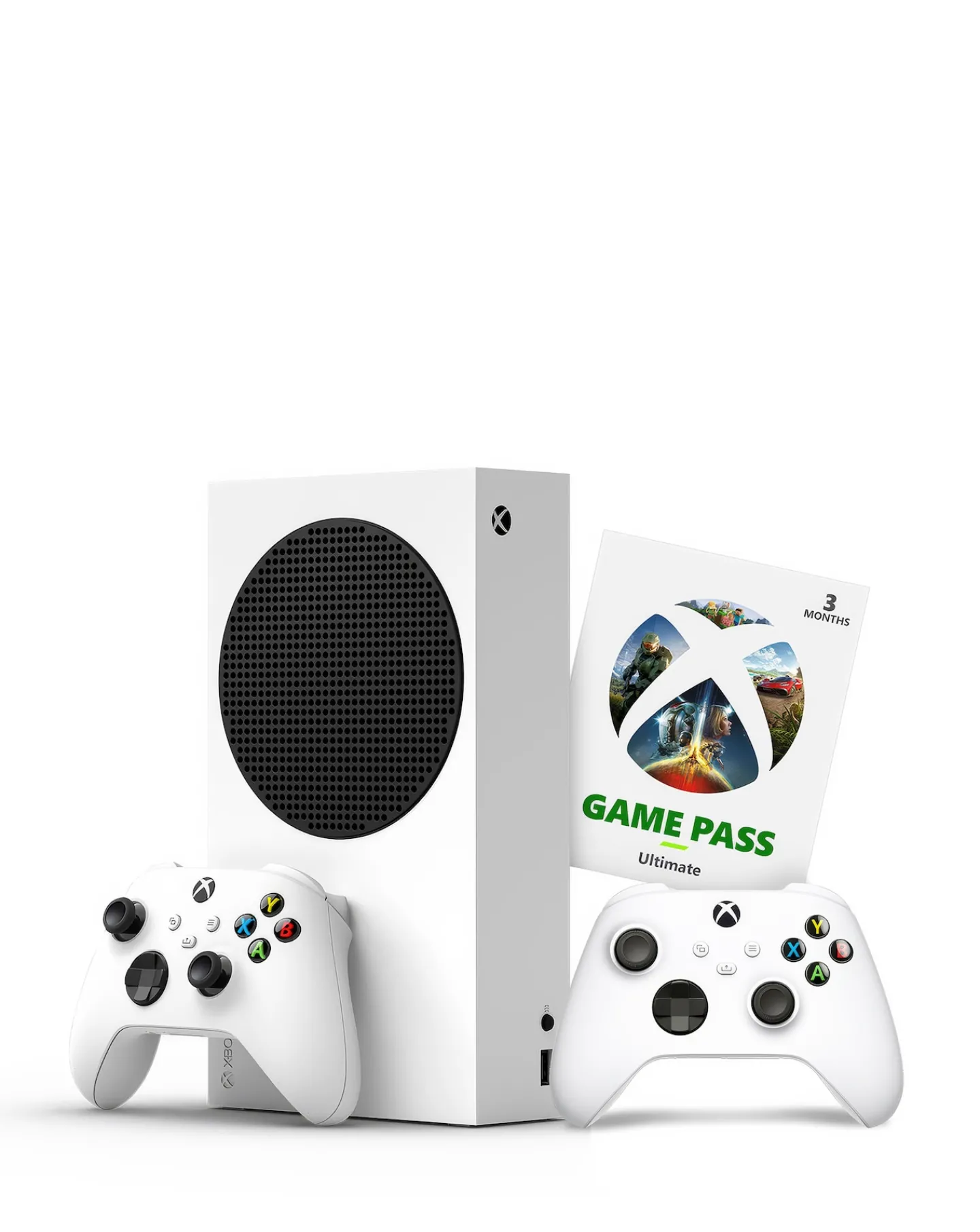 Xbox Series S 512GB, Wireless Controller & 3 Month Ultimate Game Pass Bundle