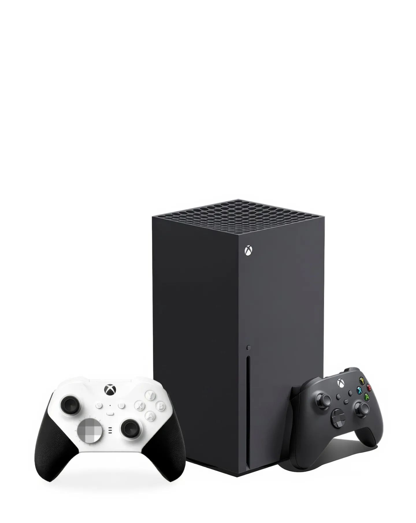 Xbox Series X & White Elite V2 Core Controller Bundle